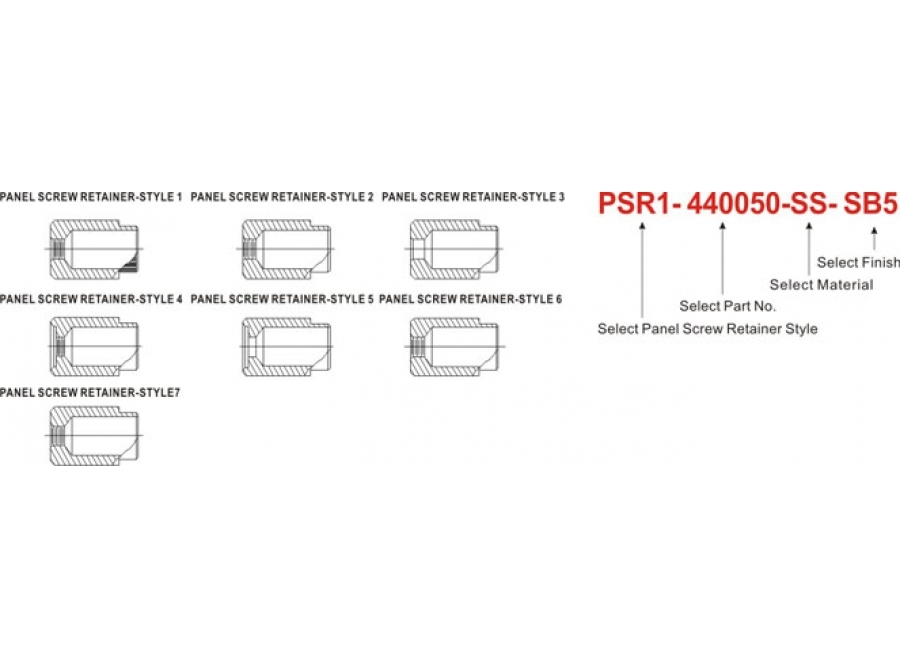 PANEL SCREW RETAINER STYLE 4