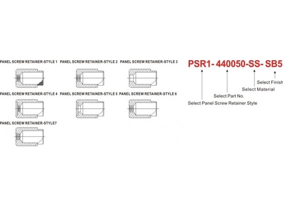 PANEL SCREW RETAINER STYLE 6