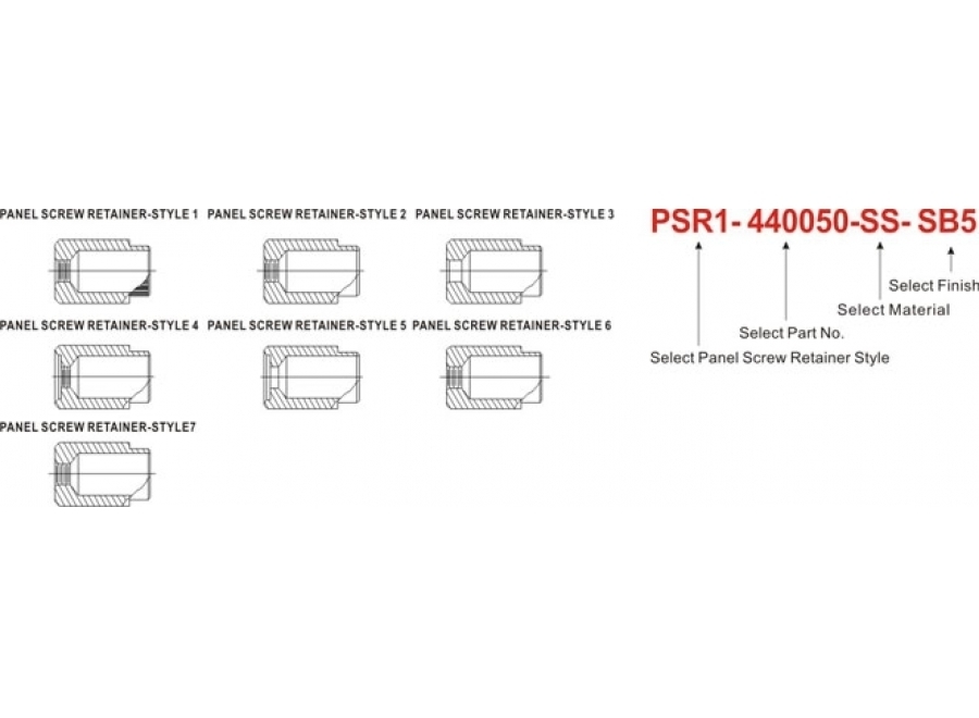 PANEL SCREW RETAINER STYLE 7