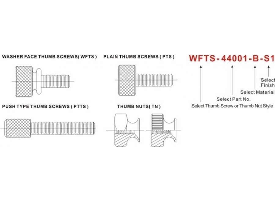 PLAIN THUMB SCREWS (Metric Standard)